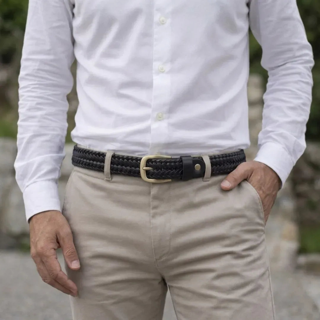 Maison de la Ceinture Ceinture Tressée homme – Anders