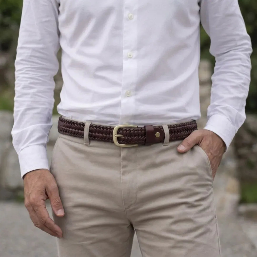 Maison de la Ceinture Ceinture Tressée homme – Anders