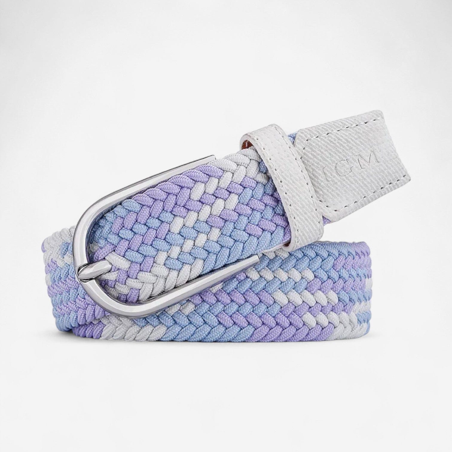 Maison de la Ceinture Bleu - Violet / 90cm Ceinture Tressée - Livia