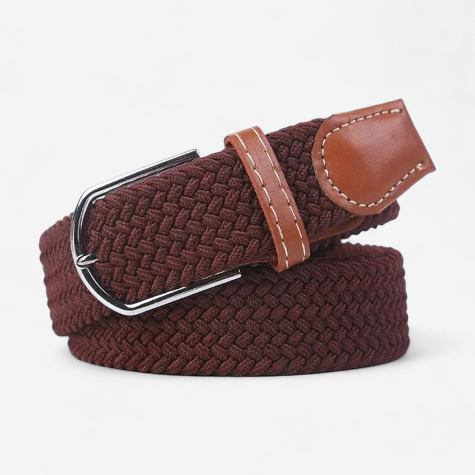 Maison de la Ceinture Café / 110cm Ceinture Tressée – Milo