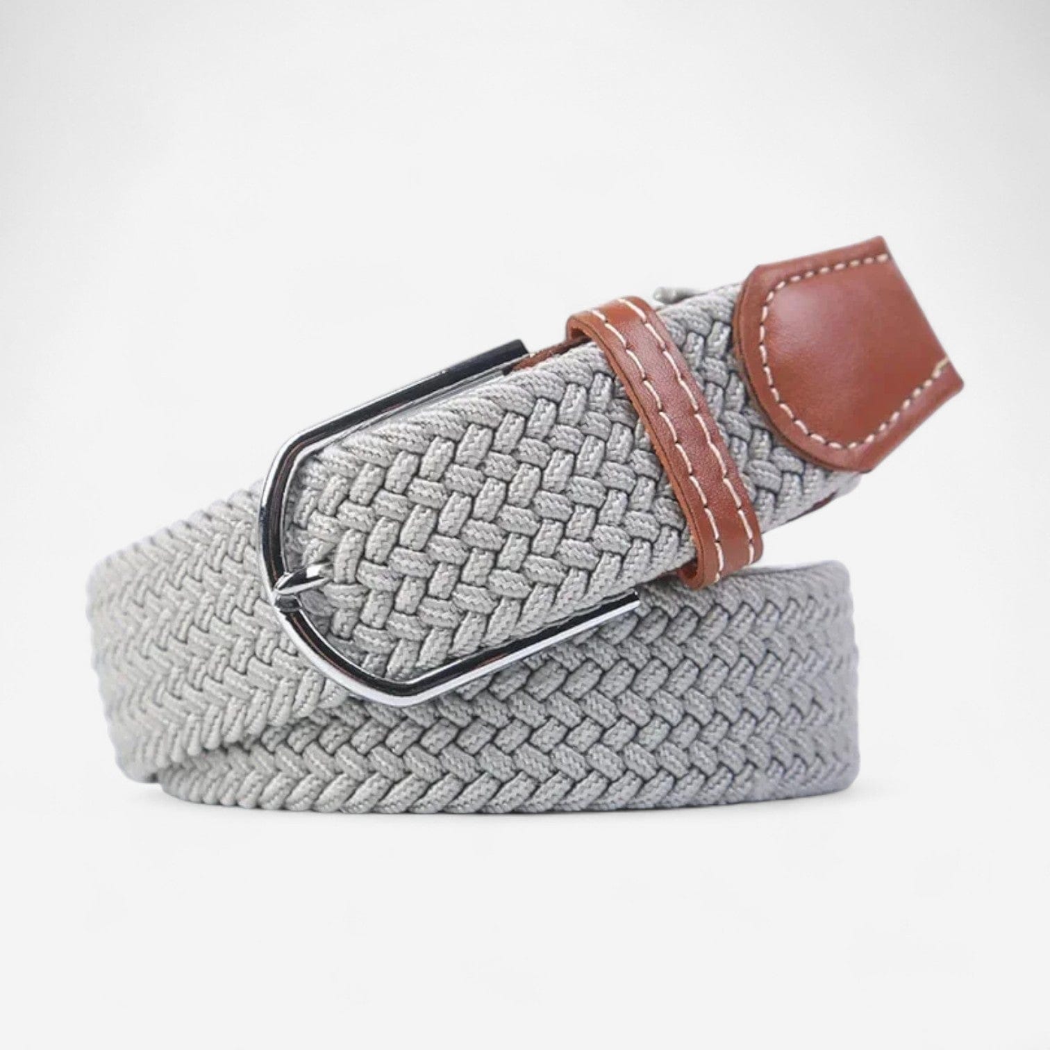 Maison de la Ceinture Gris lumineux / 110cm Ceinture Tressée – Milo