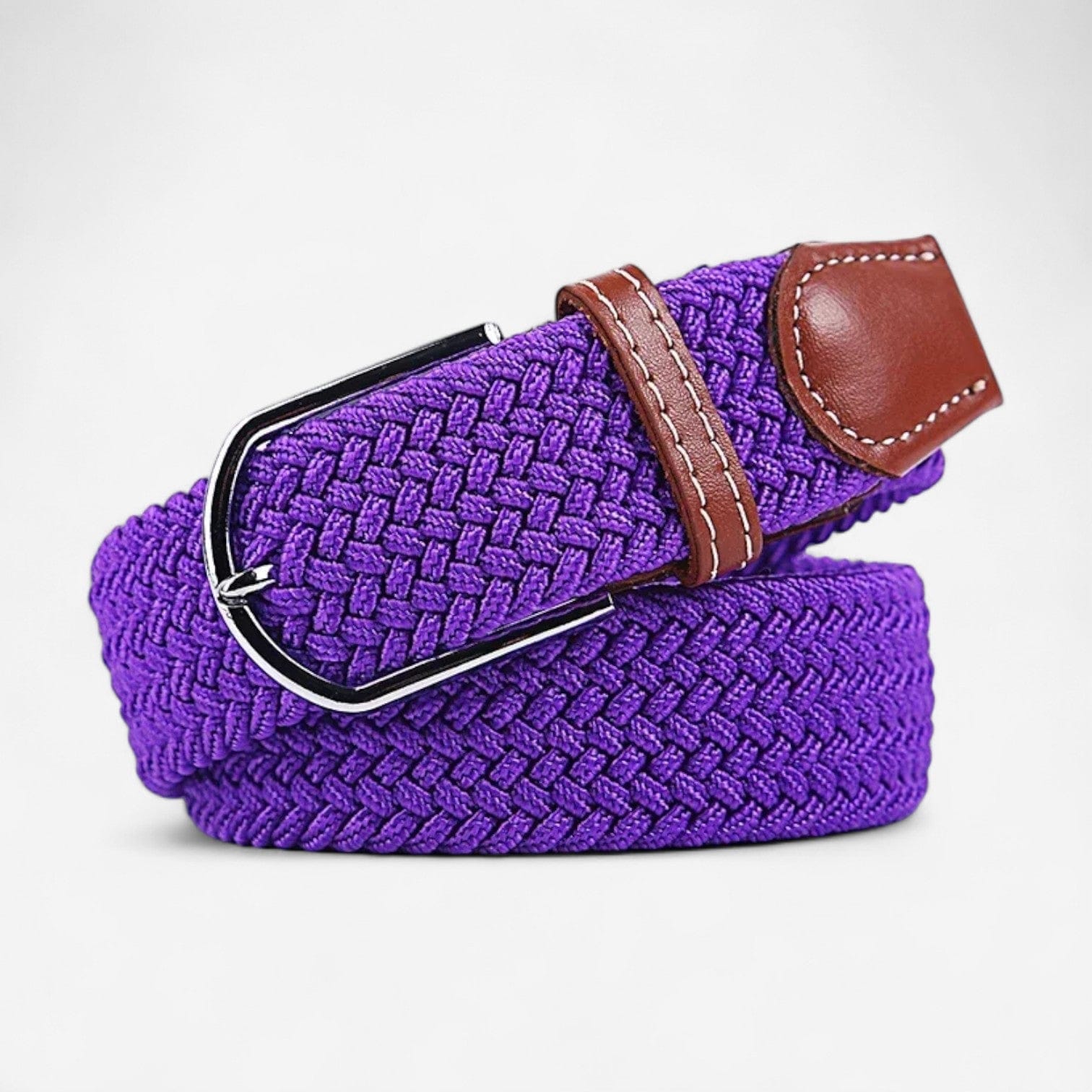 Maison de la Ceinture Violet / 110cm Ceinture Tressée – Milo