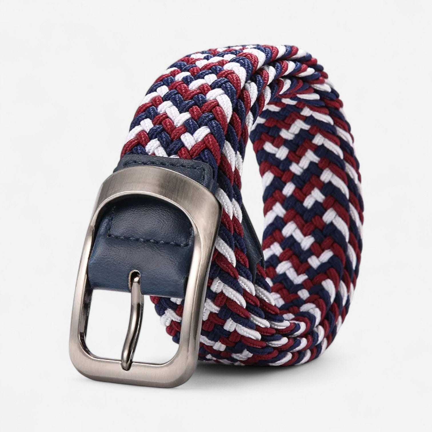 Maison de la Ceinture Rouge Bleu Blanc / 105cm Ceinture Tressée – Orian