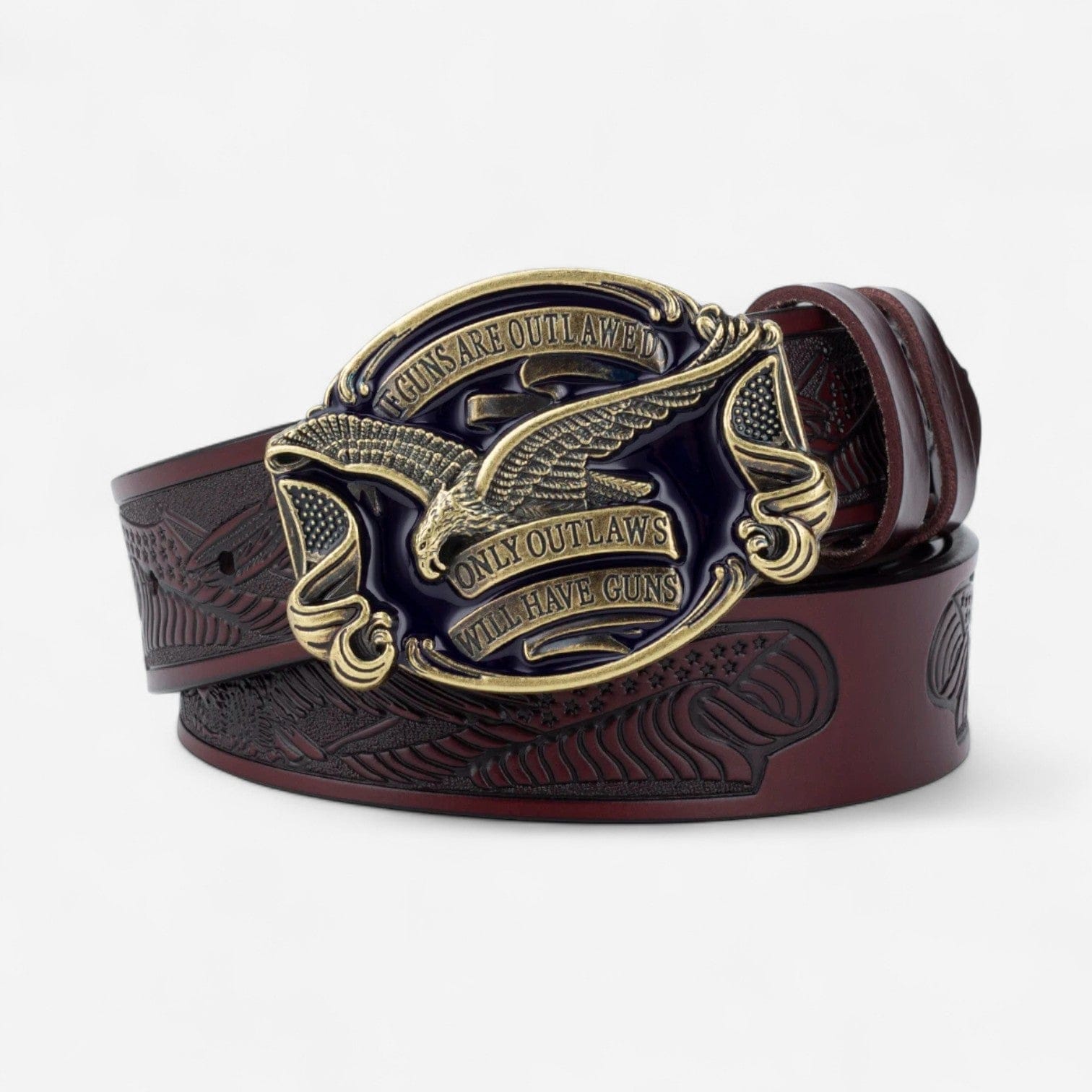 Maison de la Ceinture Marron Bronze / 90cm Ceinture Western – Falden