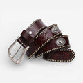 Maison de la Ceinture Café / 105cm Ceinture western homme - Vornak